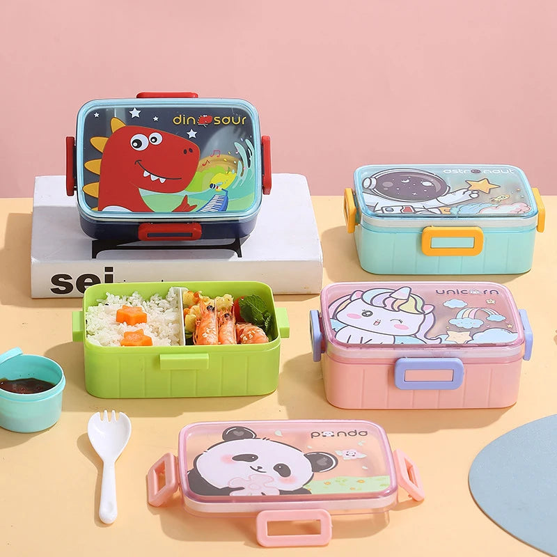 Boîte à repas avec compartiments pour enfants