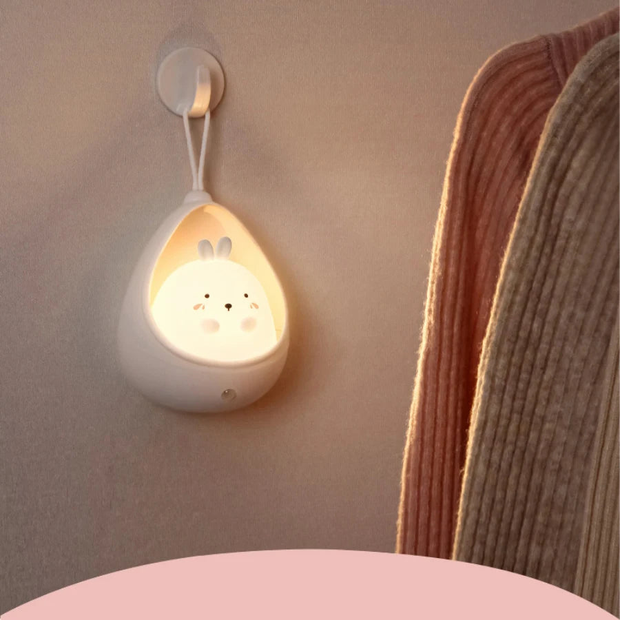 lampe veilleuse en silicone détecteur de mouvement - capteur 180°