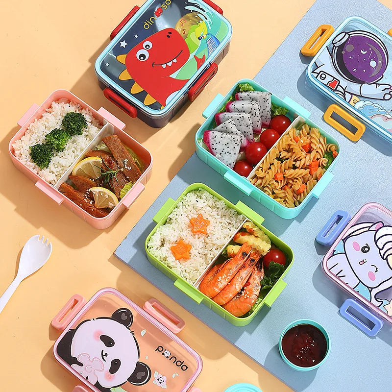 Boîte à repas avec compartiments pour enfants